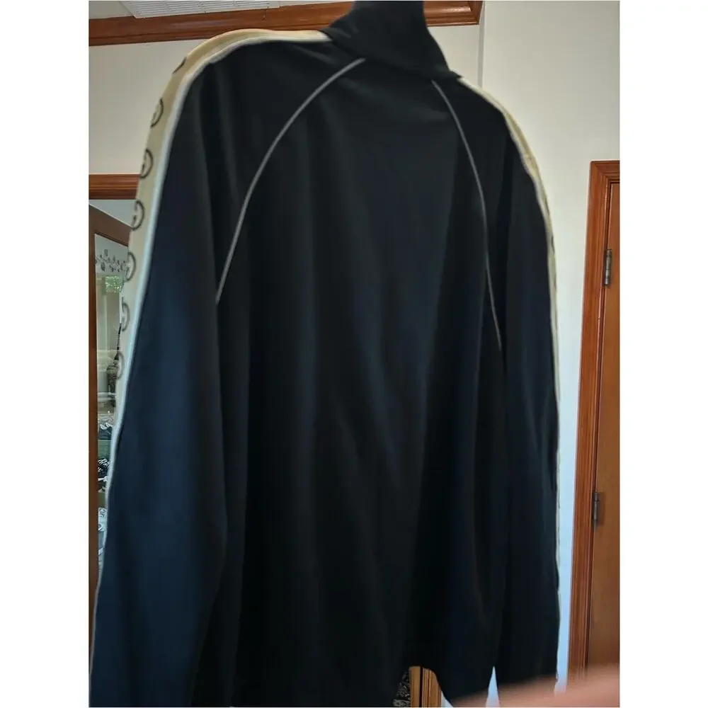 Men's Gucci GG ribbon oversized technical jersey, track, jacket, size XL
